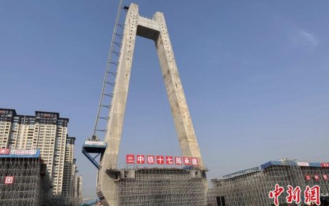 股票配资论坛 2万吨主塔“转身” 中国单体转体最大吨位桥梁施工获进展