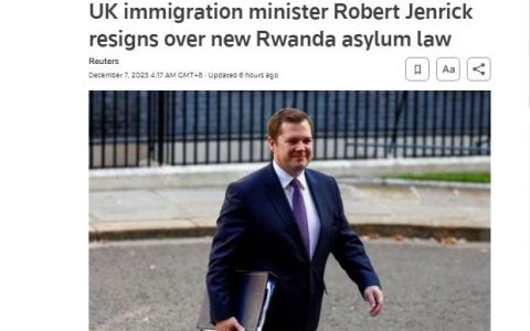 10倍配资 外媒：英国移民事务国务大臣罗伯特·詹里克宣布辞职