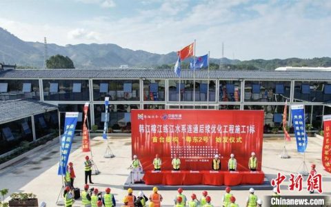 东莞股票配资 韩江榕江练江水系连通后续优化工程迎3台盾构机始发