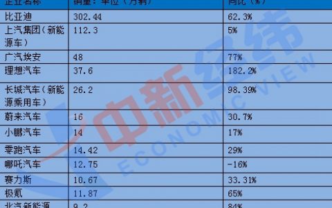 免息配资 张翔：2023年新能源车企销量PK，谁掉队了？